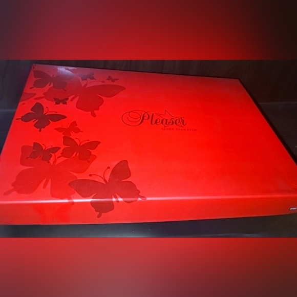 Pleaser Black Spiked Leather Stilettos - Picture 11 of 16